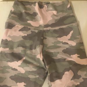 Aerie pink camp bike shirt